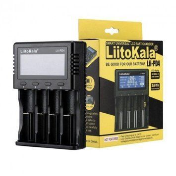 LiitoKala Lii-PD4 універсальний зарядний пристрій для АА, ААА, 18650, 26650, 21700 Li-Ion, LiFePO4, NiCd/NiMH акумуляторів litokala_lii_pd4 фото