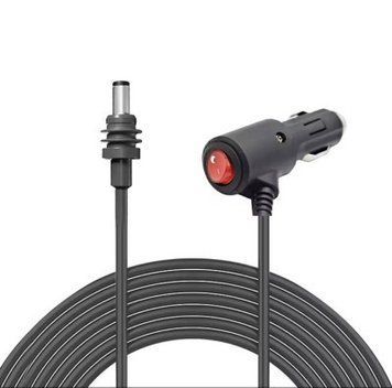Автомобильный кабель питания постоянного тока для Starlink Mini 3 м 18 AWG, 12 В, с переключателем питания Вкл./Выкл., разъем прикуривателя car-dc-power-3m-18awg фото
