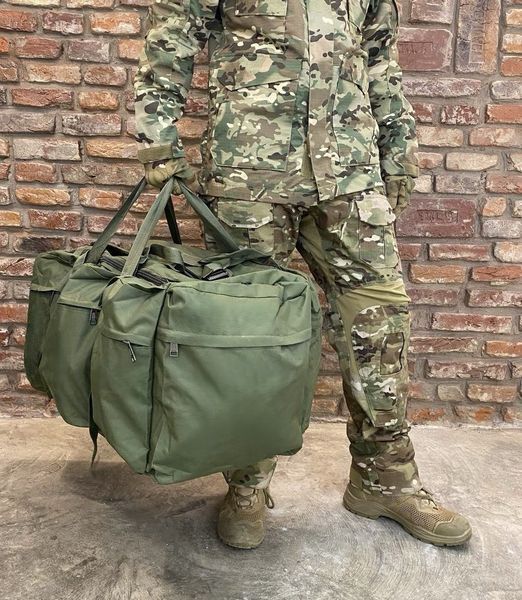 Велика тактична сумка рюкзак баул BT1-90 олива BP-tactical фото