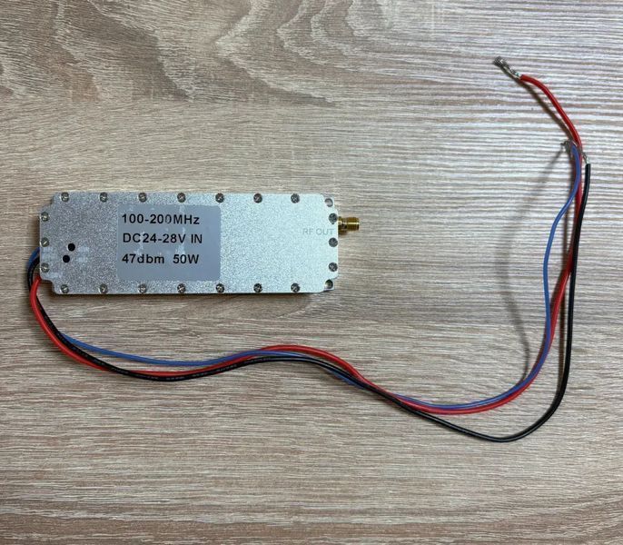 Модуль перешкод РЕБ GaN YNX-100M 100-200МГц без циркулятора 50W jamming-module_50w_gan_100_200 фото