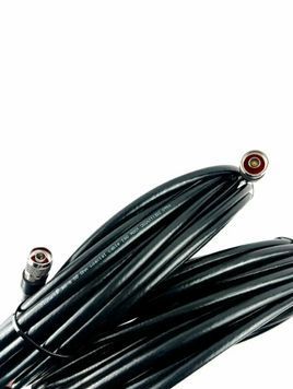 Коаксіальний кабель RG-8 з конектором Ntype - Ntype 10м 2шт koaksyalnyi_kabel фото