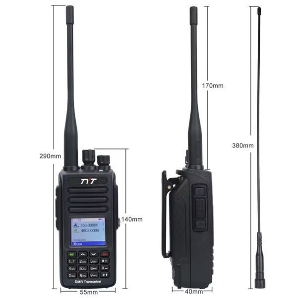 Оригінальна цифрово-аналогова радіостанція TYT MD-UV390 TYT MD-UV390 фото