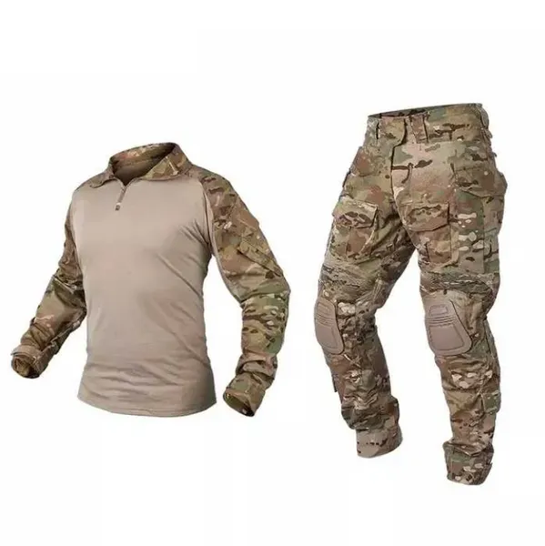 Купить Комплект формы IDOGEAR G3 Combat брюки с наколенниками и рубашка (мультикам), XXL G3Combat-01 в интернет магазине Hazardous
