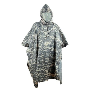 Пончо-дощовик Smartex 210T polyester ST-P302 acu Піксель poncho-doshchovyk-st-p302 фото