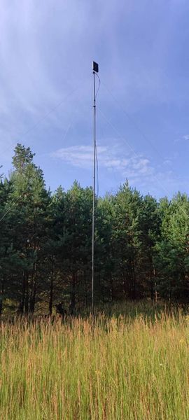 Не фарбована телескопічна щогла 4 м (матча). Для антен, FPV, Mavic, РЕБ, РЕР, інтернету, підсилювачів, зв'язку, глушилок тощо matcha_4m фото