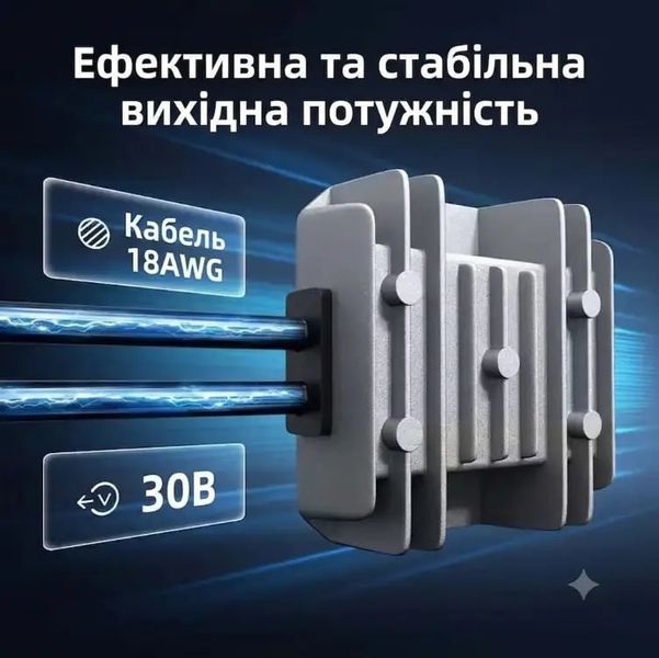 Автомобильный адаптер питания для Starlink Mini 12&ndash;24 В до 30 В adapter- 12|24 -30v фото