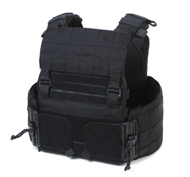 Плитоноска МІЦЬ 2.0 з функцією швидкого скидання Чорна (PLATE CARRIER) МОЛЛІ PLATE_CARRIER_2.0_black фото