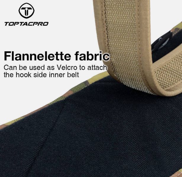 РПС Розвантажувальний пояс TOPTACPRO (TP8401)Tactical Belt Load Bearing MOLLE Duty Quick Release Airsoft M poias-toptacpro(тр8401)-m фото
