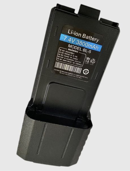 Акумулятор (батарея) посилений 3800mah, для BAOFENG UV-5R BAB фото