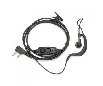 Навушники Baofeng з подвійною кнопкою РТТ Baofeng-headset фото