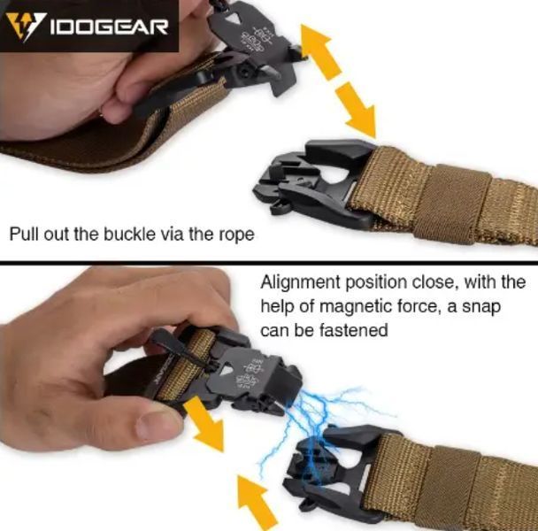 актичний Ремінь (IG-BT3413-CB) Пояс IDOGEAR 1.5 inch Nylon belt S I1.5INB фото