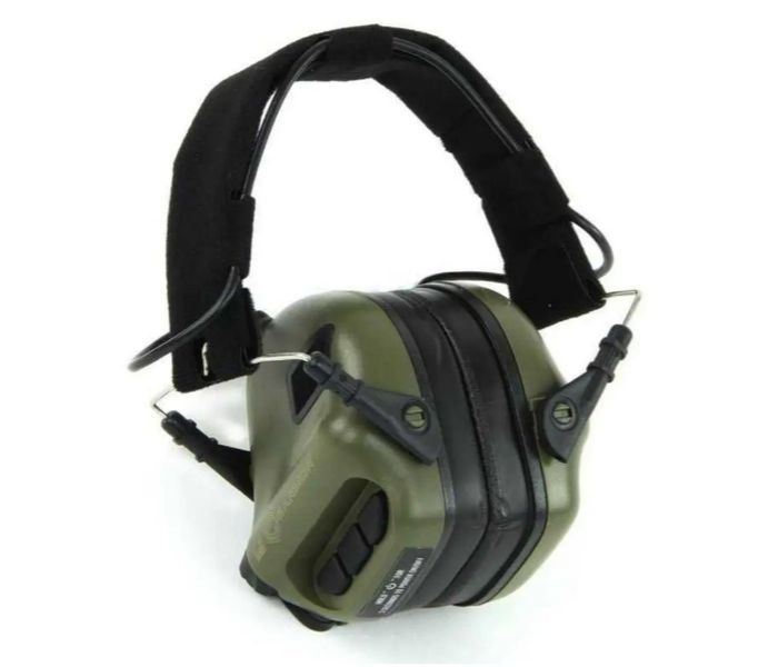 Навушники активні тактичні для стрільби EARMOR M31 Foliage Green EARMOR-M31 фото