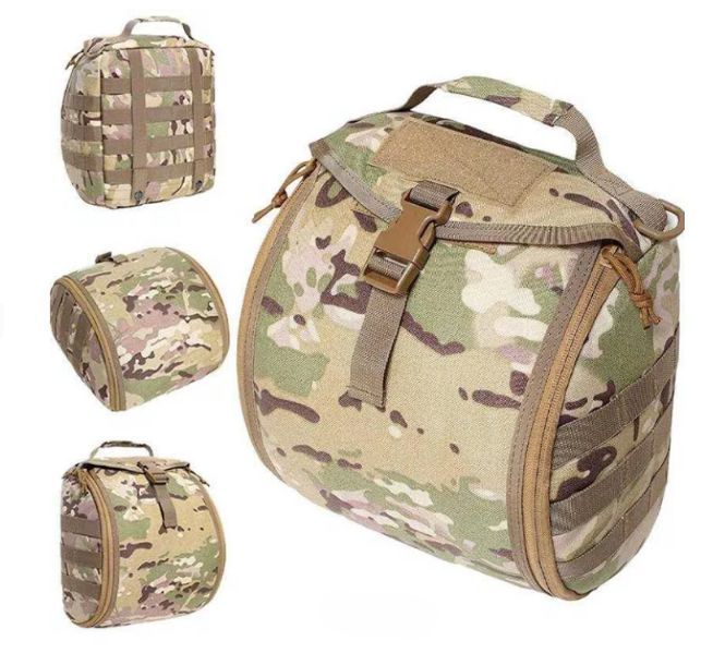 Тактична сумка чохол для військового шолома та навушників Рюкзак Multicam TactacalBag фото