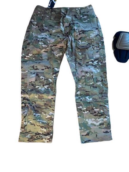 Тактические (боевые) штаны IDOGEAR G2 (мультикам) плотные, тактические брюки с наколенниками XXL G2v2 фото