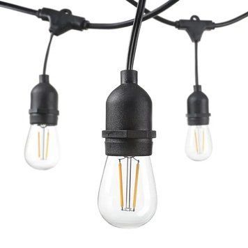 Гірлянда LED вулична в стилі ретро 10 ламп 10м garden_led_lights фото