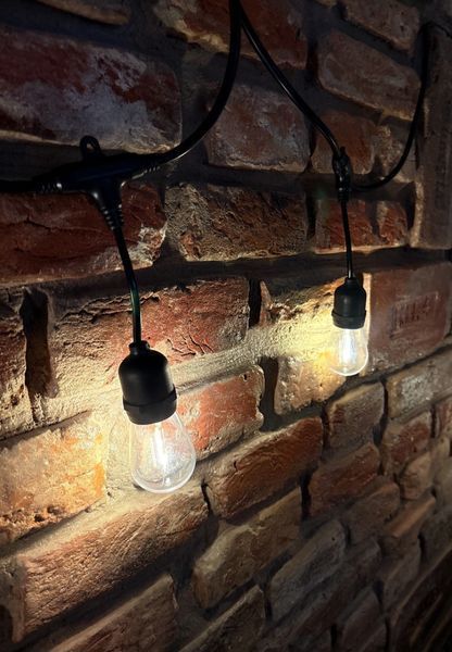 Гірлянда LED вулична в стилі ретро 10 ламп 10м garden_led_lights фото