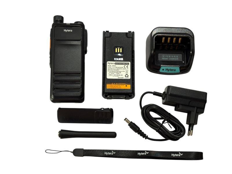 Рация портативная цифровая Hytera HP705 UHF (350-470 МГц) 4 Вт 1024 канала hytera-hp705uhf фото