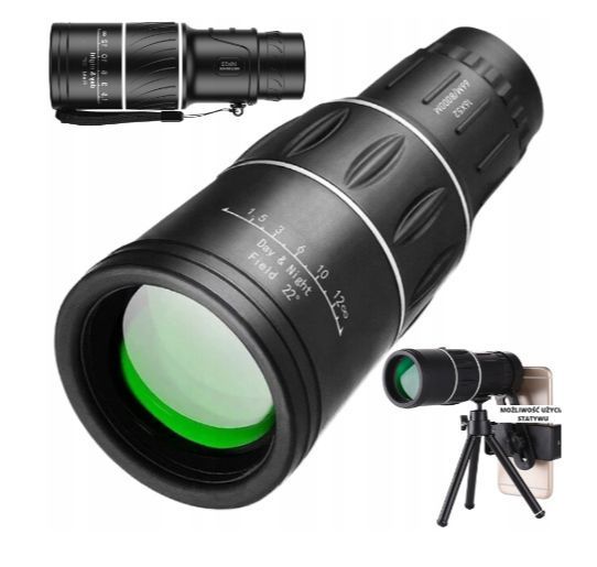Монокуляр високої чіткості Monocular Portable 16 x 52 мм Монокулярний телескоп Monocular_16x52 фото
