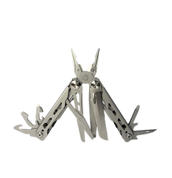Мультитул тактический из нержавеющей стали серый Multitool-silver фото