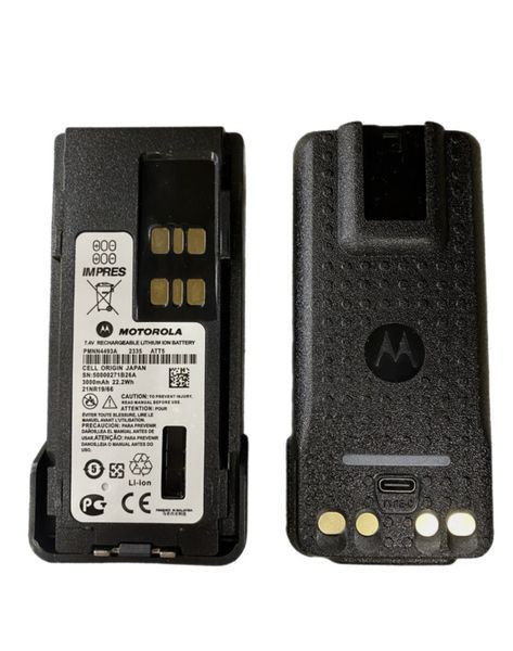 Аккумулятор 3000mAh Type-C Premium (батарея) для радиостанции Motorola PMNN4409BR, подходит к Motorola DP2400e/DP2600e/DP4400e/DP4600e/DP4800e А30т фото