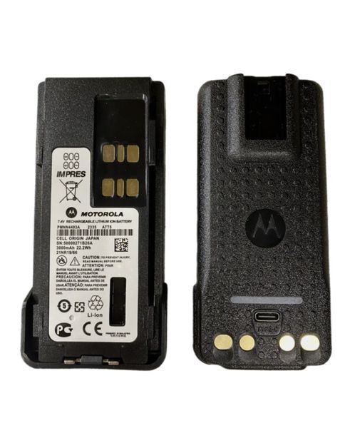 Аккумулятор 3000mAh Type-C Premium (батарея) для радиостанции Motorola PMNN4409BR, подходит к Motorola DP2400e/DP2600e/DP4400e/DP4600e/DP4800e А30т фото