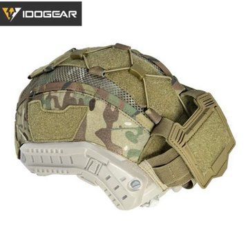 Кавер (чохол) (IG-HC3812-MC-M) тактичний для балістичного шолому IDOGEAR Мультикам, з кишенею для батареї розмір м idg-cover-m фото