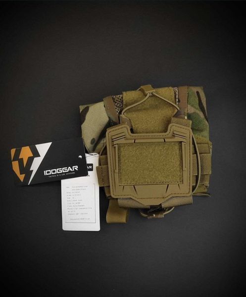 Кавер (чохол) (IG-HC3812-MC-M) тактичний для балістичного шолому IDOGEAR Мультикам, з кишенею для батареї розмір м idg-cover-m фото
