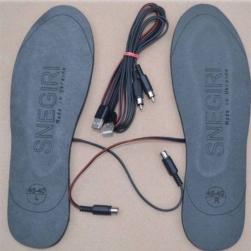 Стельки с подогревом (45-40р) + провода USB (2 выхода) ustilky-z-pidihrivom-45-40r-usb-2-vykhody фото