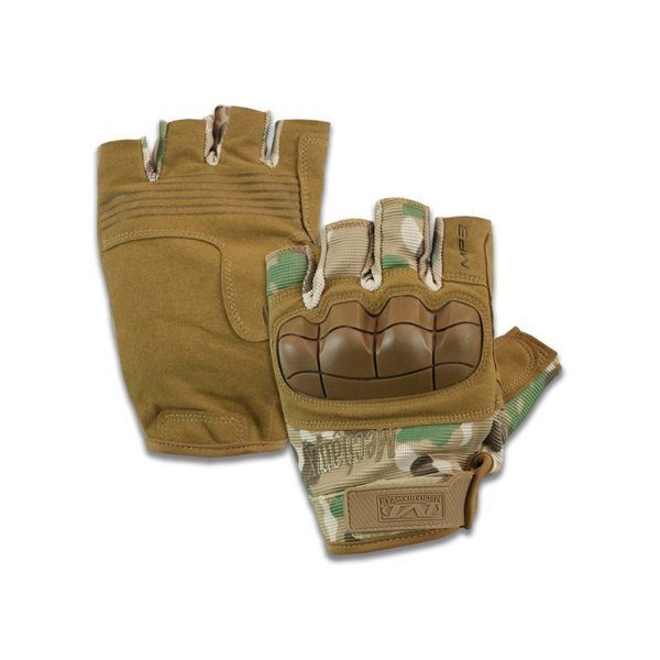 Тактичні рукавиці Mechanix без пальців мультикам M-PACT XL rukavytsi-mechanix-bezpali-multykam-xl фото