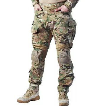 Тактические (боевые) штаны IDOGEAR G3 v2 Combat Pants with Knee Pads Multicam 3205 с наколенниками XL G3v2-04 фото